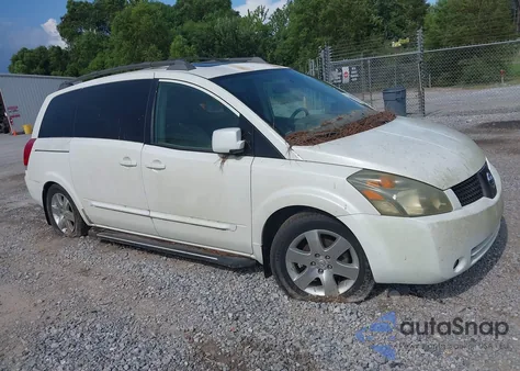 2004 Nissan Quest 3.5 Se z USA, uszkodzony, nr VIN 5N1BV28U94N345156